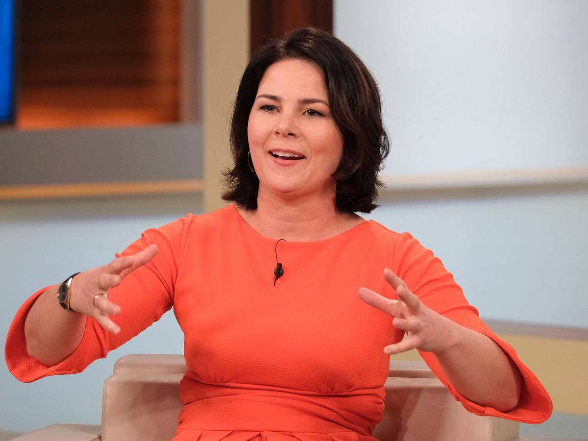 Annalena Baerbock bei einer früheren Ausstrahlung von „Anne Will“ im Februar 2020. Am 6. März war die Bundesaußenministerin nicht live in der ARD-Sendung – sie wurde zugeschaltet.