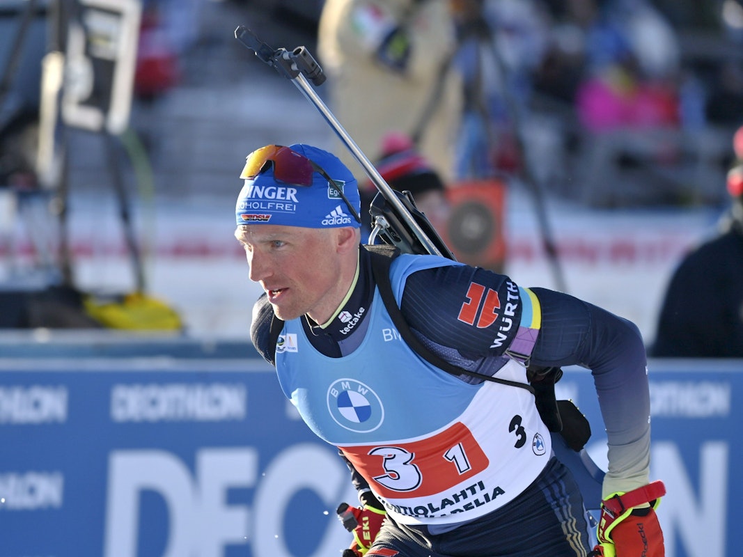 Erik Lesser aus Deutschland in Aktion.