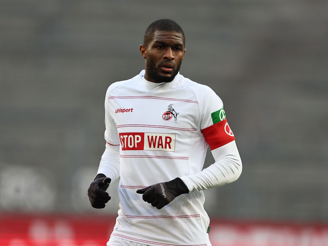 Anthony Modeste läuft über den Platz.