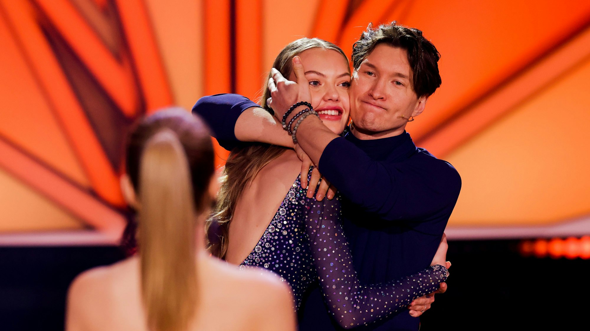 Cheyenne Ochsenknecht und Evgeny Vinokurov am 4. März in der RTL-Tanzshow „Let's Dance“ im Coloneum. Auf Instagram richtete der Profitänzer berührende Worte an Cheyenne.