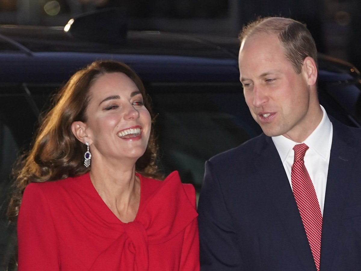 Prinz William, Herzog von Cambridge, und seine Frau, Kate, Herzogin von Cambridge, sind normalerweise der Inbegriff von Harmonie. Nun entwich William jedoch ein Geheimnis über seine Frau. Unser Bild wurde 2021 geschossen.
