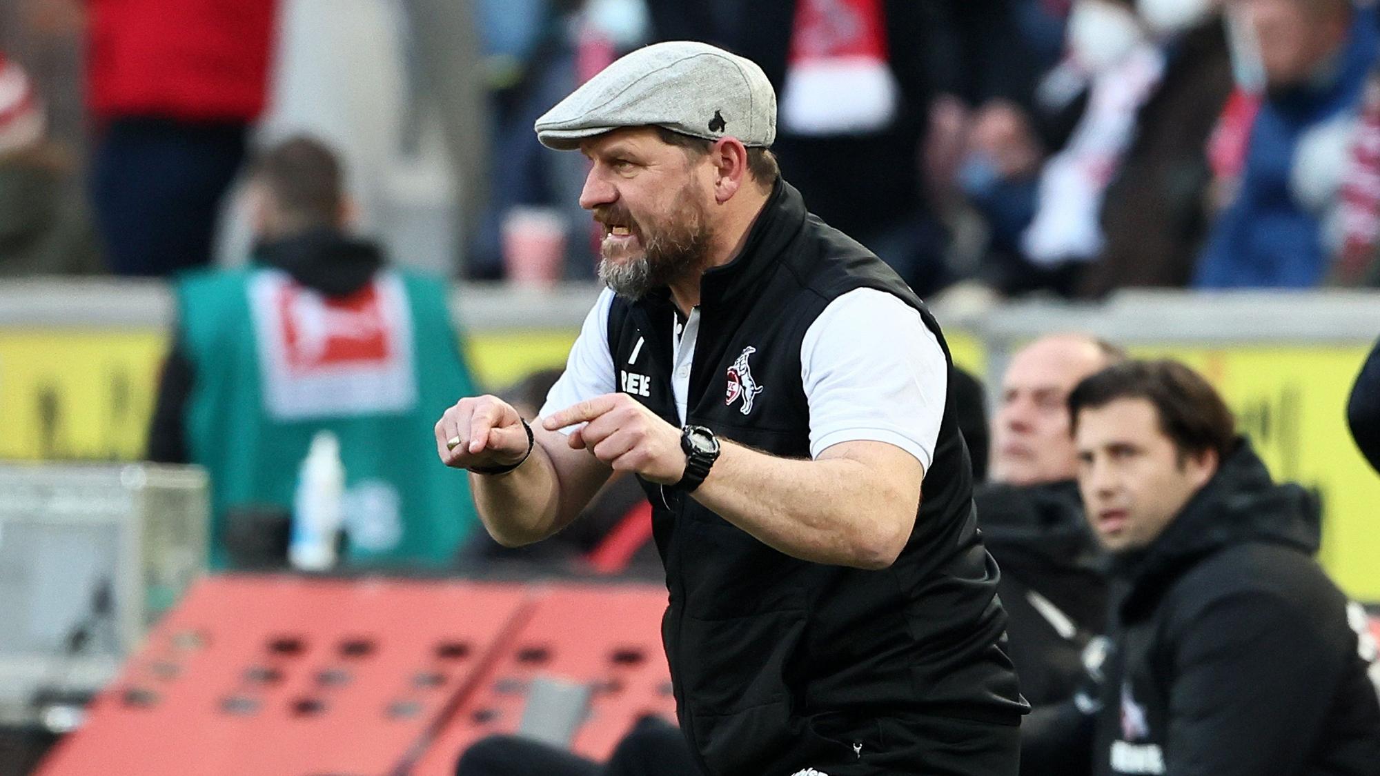 Steffen Baumgart trainiert den 1. FC Köln gegen die TSG Hoffenheim.