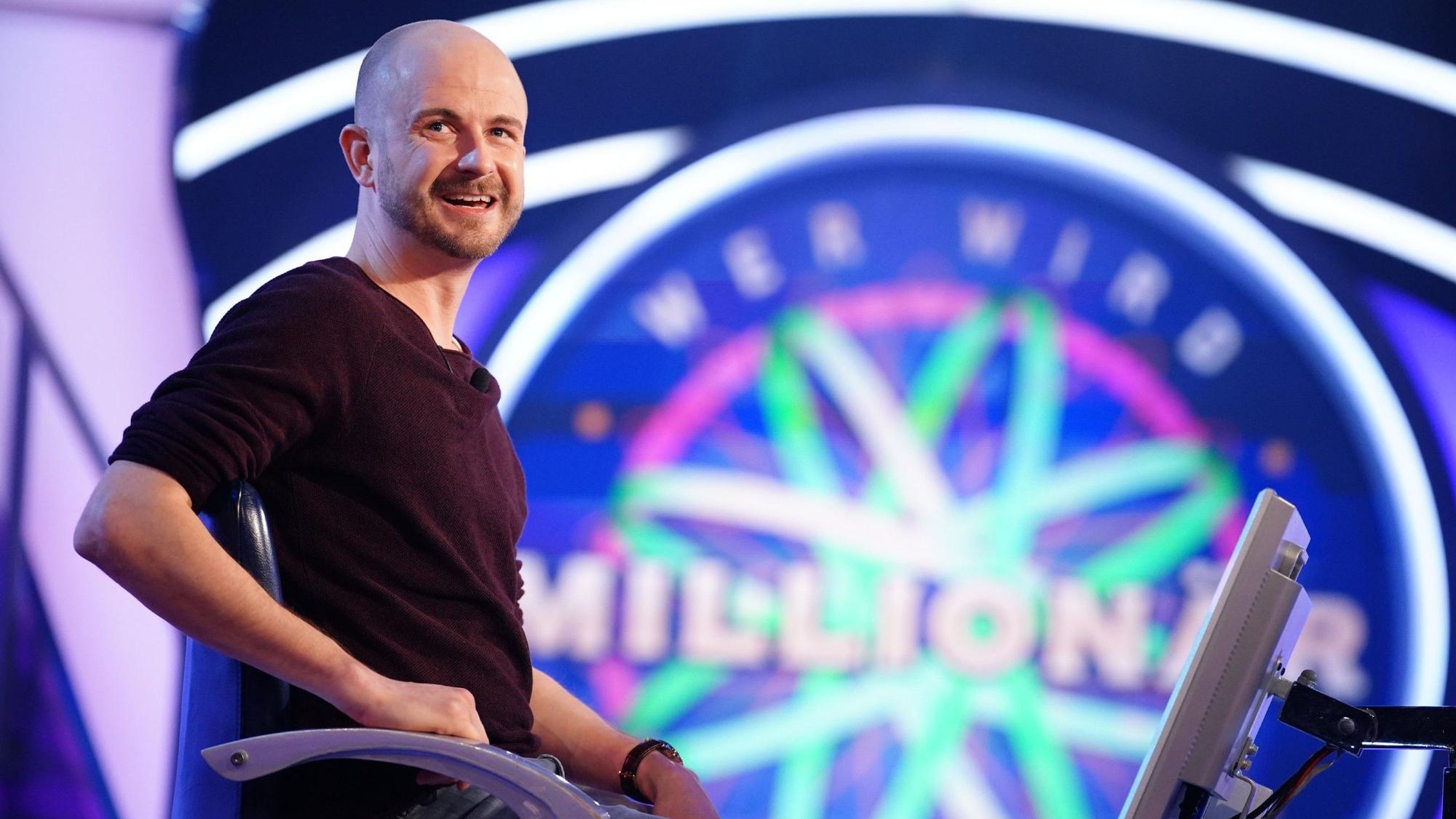 Wer wird Millionär? (RTL-Ausstrahlung vom 7.3.2022), Kandidat Marvin Köchl
Foto: RTL / Stefan Gregorowius