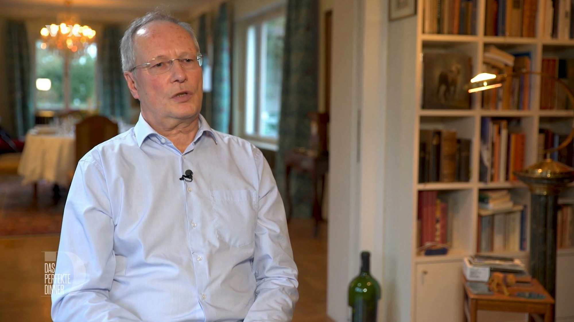 Das perfekte Dinner (Vox-Ausstrahlung am 8.3.2022), Kandidat Johannes ist ein Enkel von Ex-Bundespräsident Gustav Heinemann