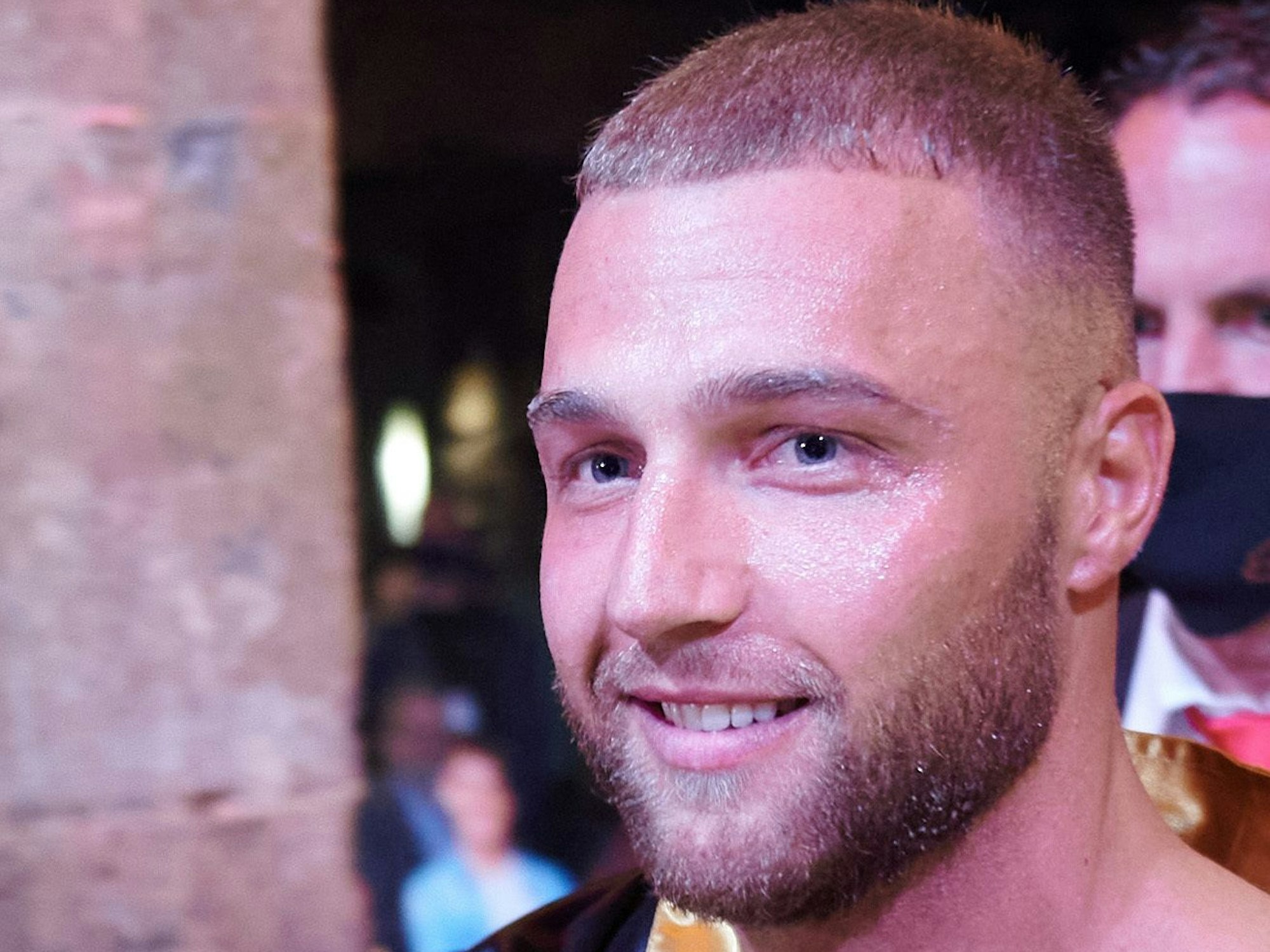 Realitystar Filip Pavlovic kommt bei der Sat.1 Fernsehshow "Das große Sat.1 Promiboxen" in den Ring.