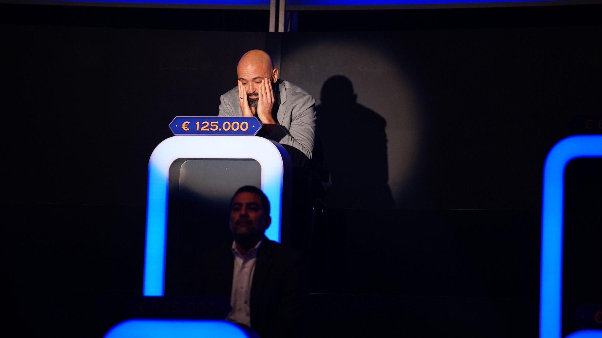 Wer wird Millonär? (RTL-Ausstrahlung vom 7.3.2022)
Mohamed Mahjoubi, Kandidatenjoker von Marvin Köchl
Foto: RTL / Stefan Gregorowius