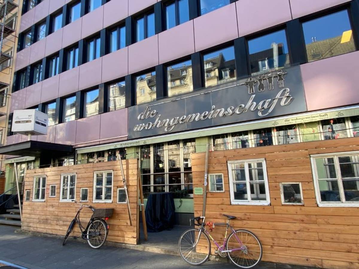 Die Wohngemeinschaft an der Aachener Straße in Köln.