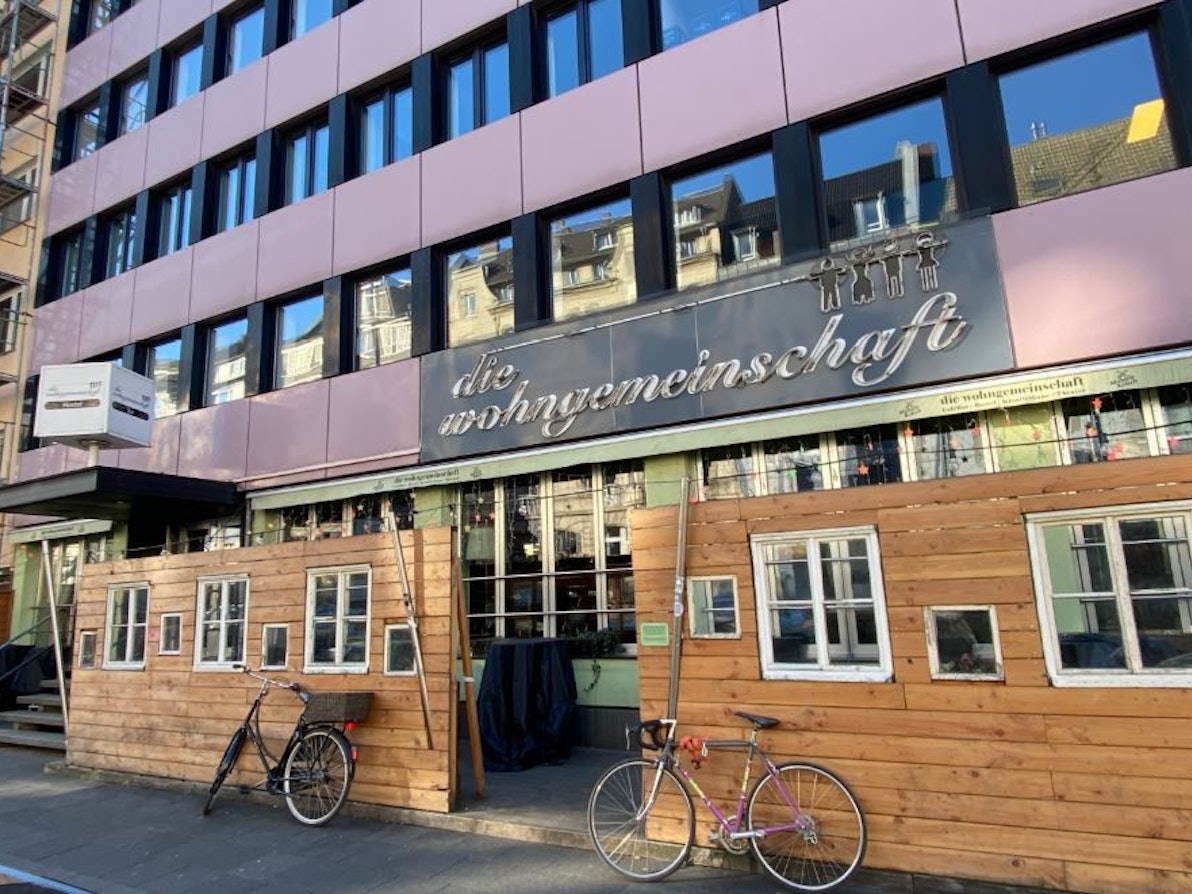 Die Wohngemeinschaft an der Aachener Straße in Köln.