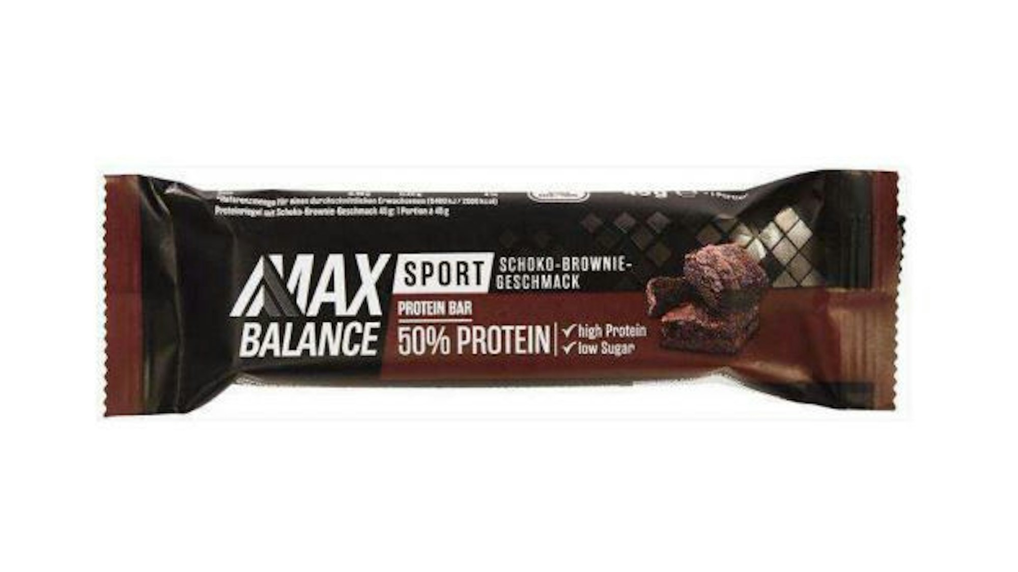 Rückruf: Max Balance Sport Protein Bar 50 % Protein