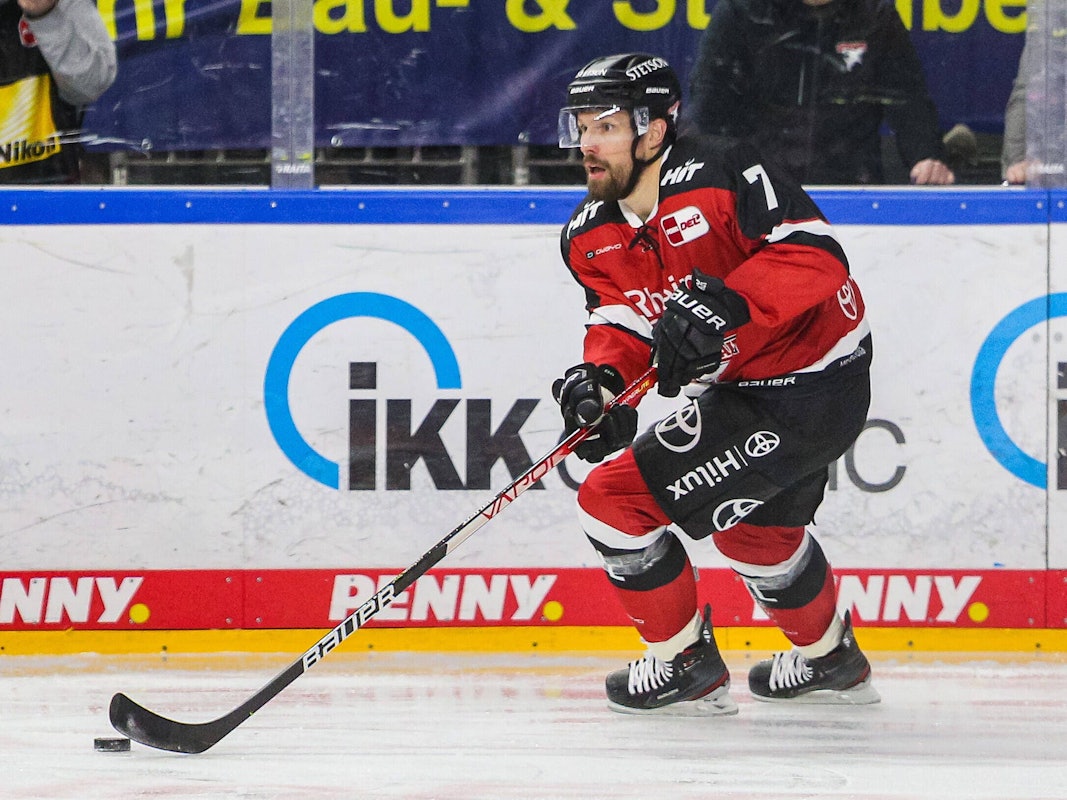Das Heimspieldebüt gegen Krefeld nach langer Verletzungspause für Jonas Holos (Kölner Haie).