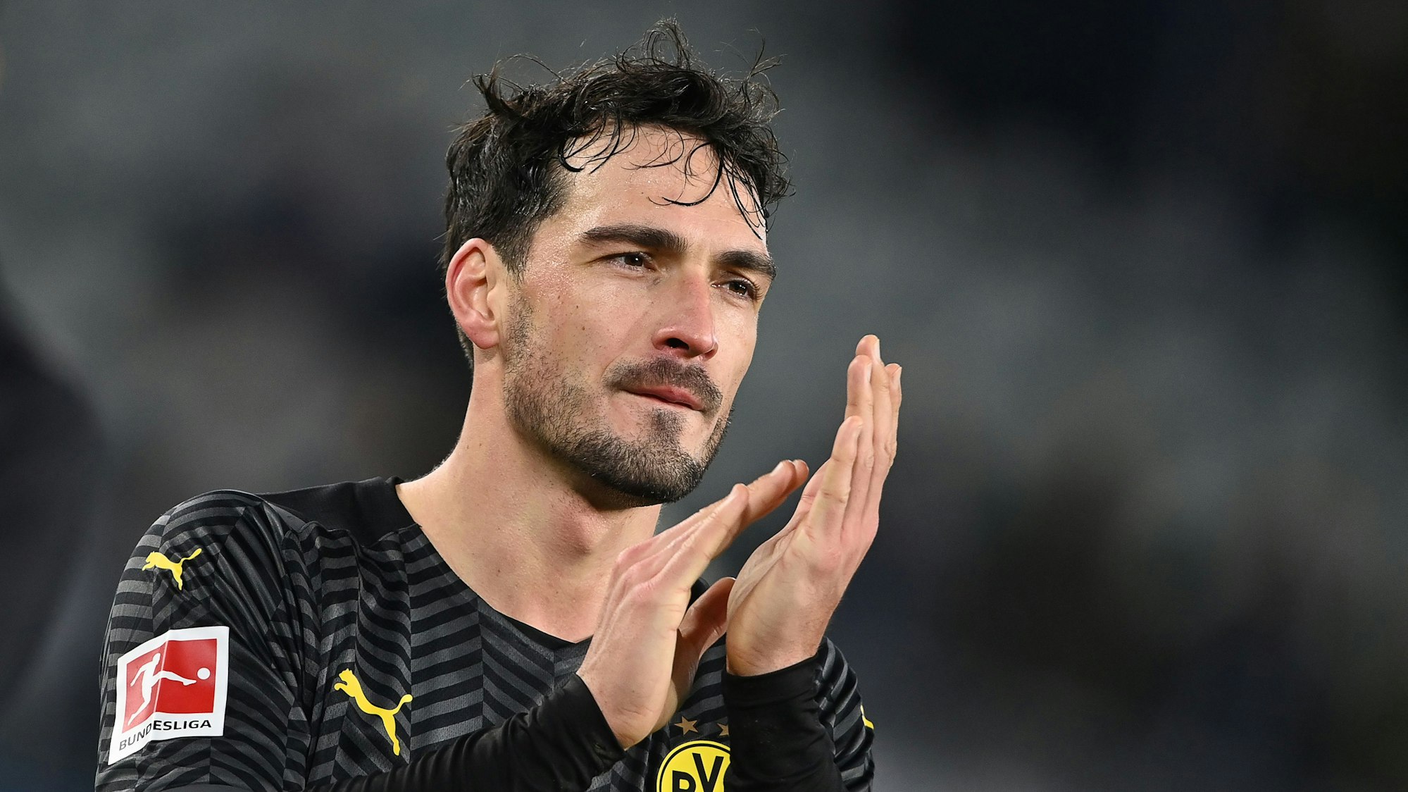 Fußballer Mats Hummels im November 2021 in der Volkswagen Arena in Wolfsburg. In der Datingshow „Take Me Out“ erhielt der Schönling nun eine Liebeserklärung von Teilnehmerin Maren.