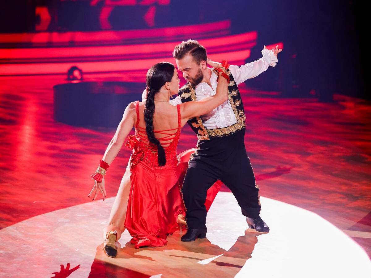 Mathias Mester und Renata Lusin tanzen in der RTL-Tanzshow „Let’s Dance“.