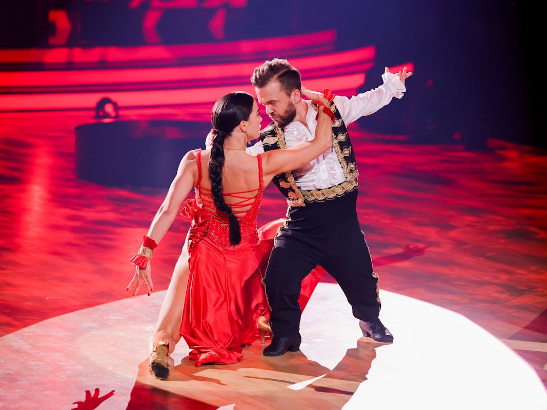 Mathias Mester und Renata Lusin tanzen in der RTL-Tanzshow „Let’s Dance“.