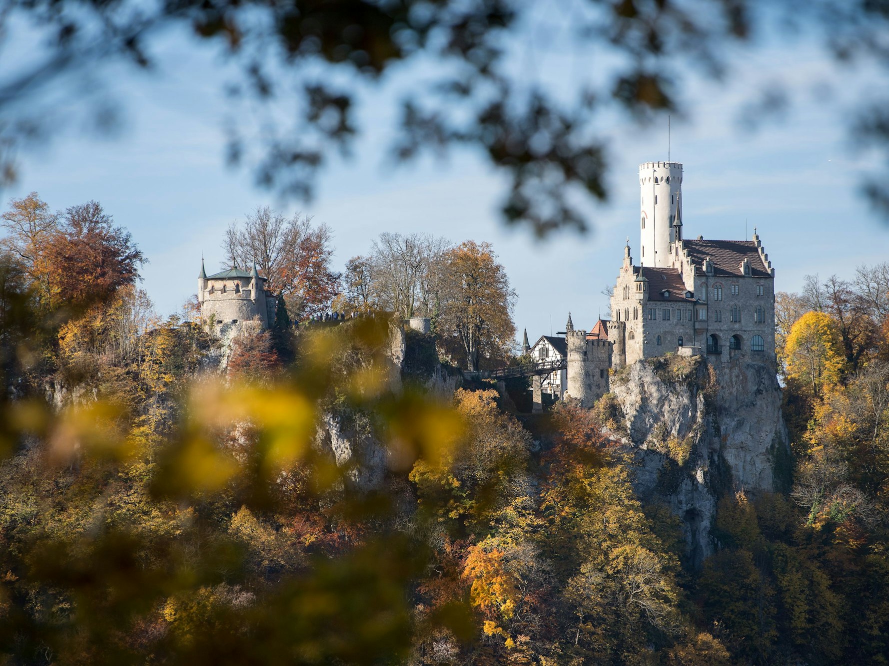 Schloss Lichtenstein ist ein echtes Märchenschloss.