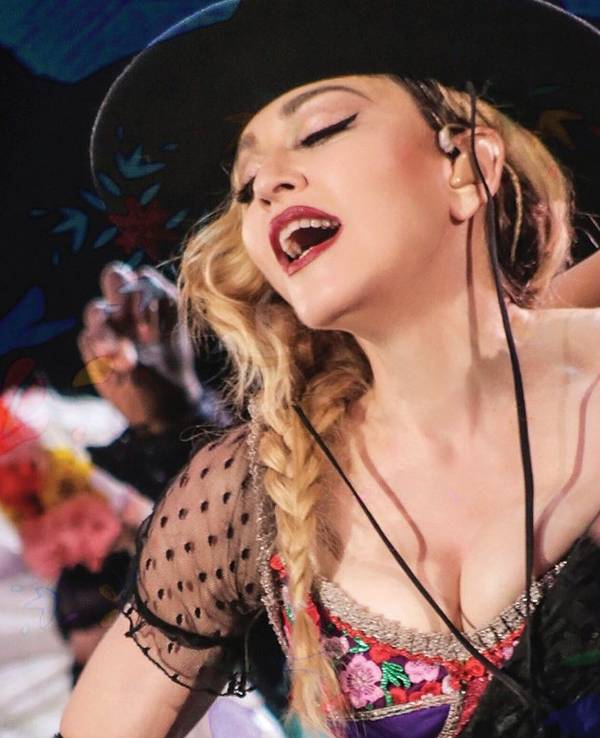 Madonna: In ihrem neuen Frozen-Video zeigt sie sich extrem offenherzig. Unser Foto wurde 2017 gemacht.