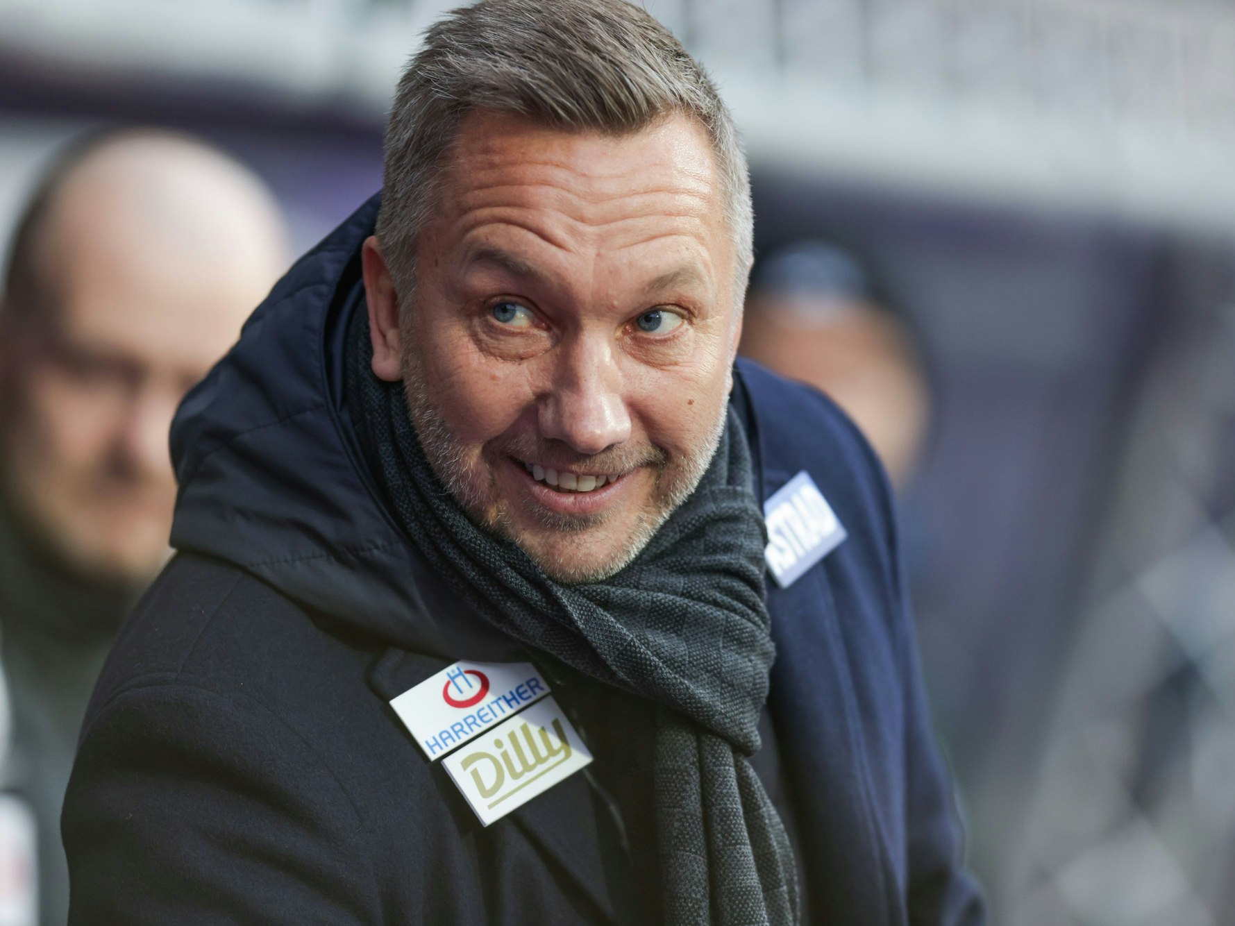 Austria-Trainer Manfred Schmid beim Spiel gegen Hartberg.