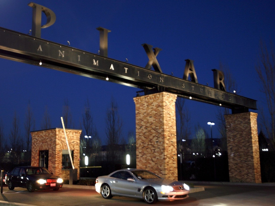 Disney hat 2006 die Pixar Animation Studios gekauft. Das Foto wurde am 24.01.2006 in Emeryville (Kalifornien), dem Hauptsitz des Unternehmens, aufgenommen.