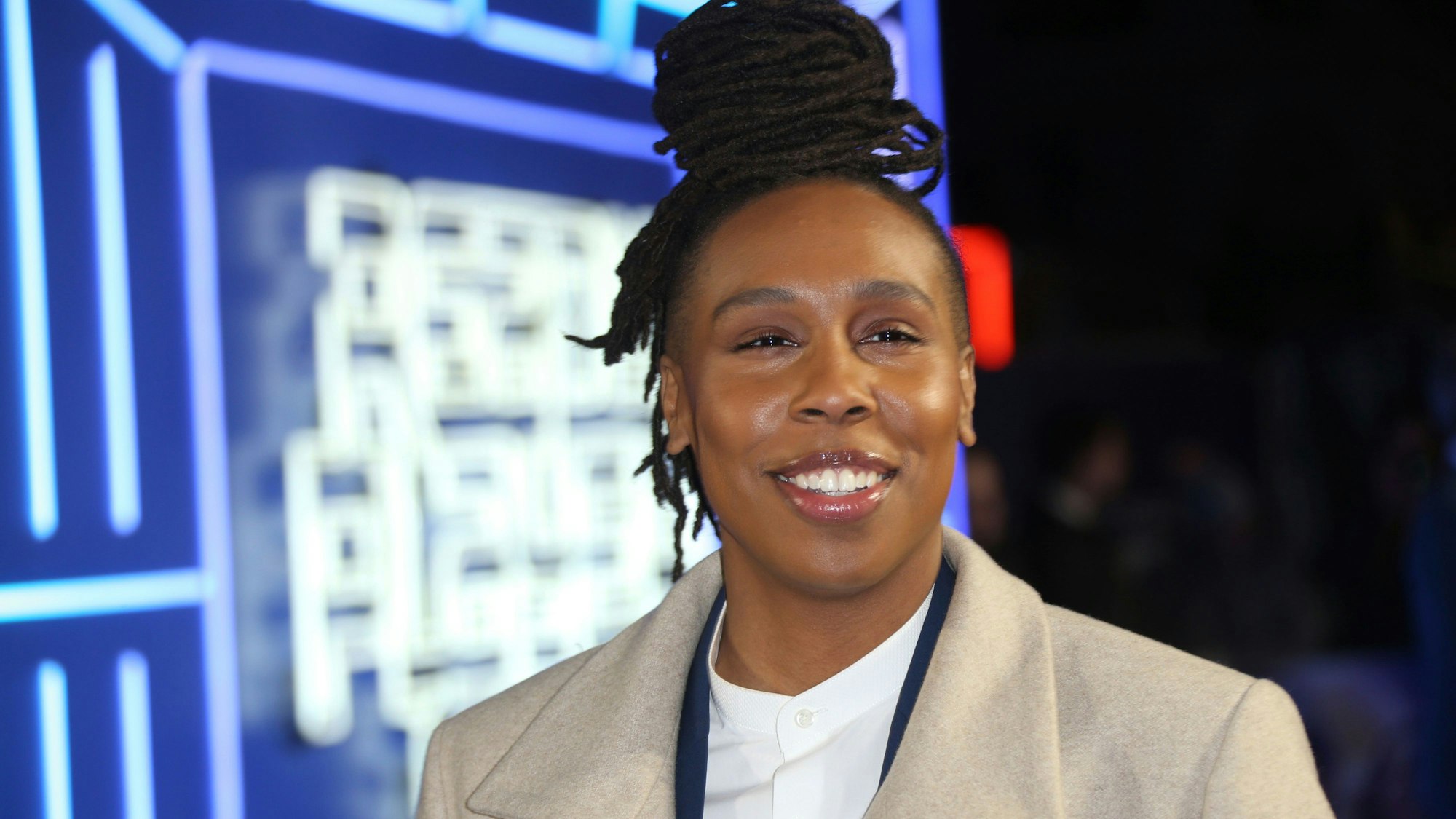 19.03.2018, Großbritannien, London: Die Schauspielerin Lena Waithe kommt zu der Europäischen Premiere des neuen Films „Ready Player One“.