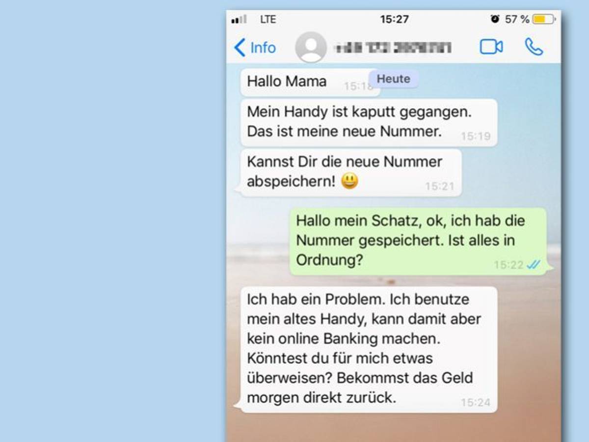 WhatsApp-Problem: Die Polizei warnt vor Nachrichten dieser Art. Dahinter könnte eine fiese Betrugsmasche stehen.
