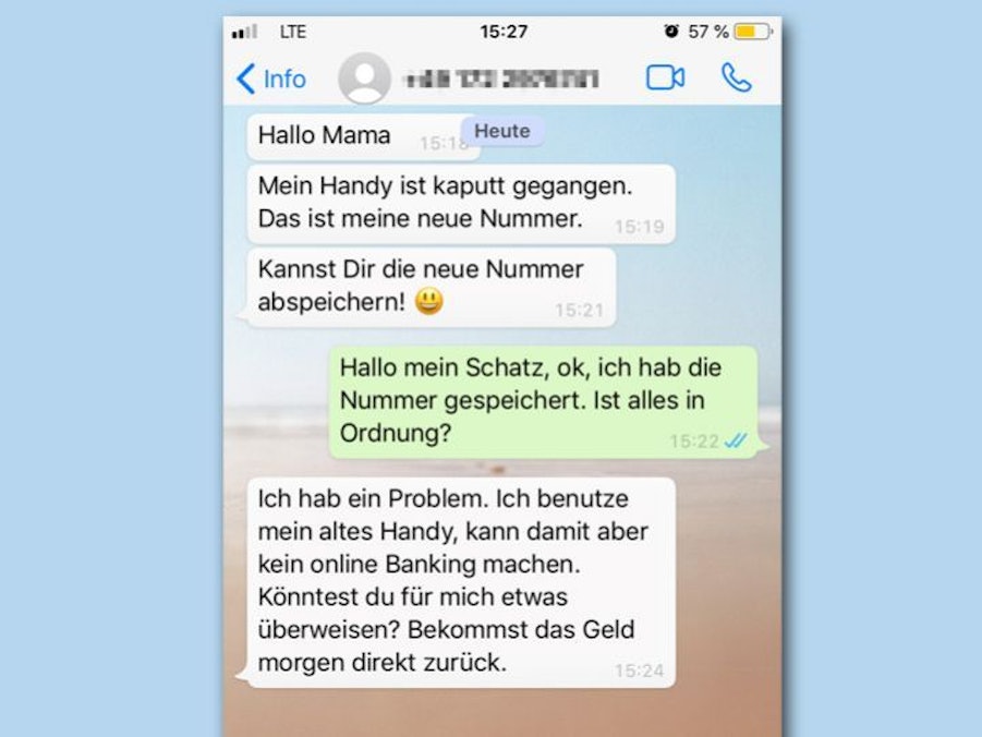 WhatsApp-Problem: Die Polizei warnt vor Nachrichten dieser Art. Dahinter könnte eine fiese Betrugsmasche stehen.