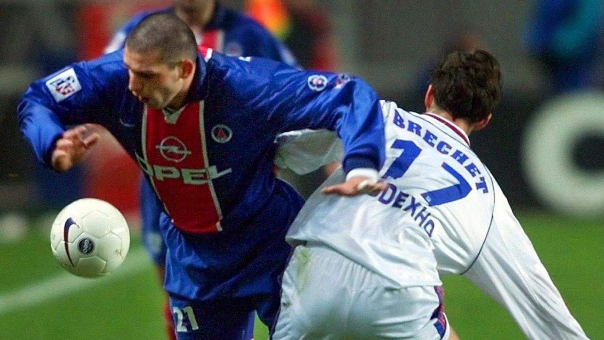 Bruno Rodriguez im Spiel von Paris Saint-Germain gegen Olympique Lyon.