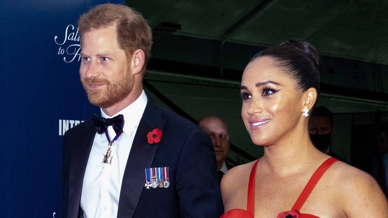 Prinz Harry und Herzogin Meghan (hier 2021) nehmen nicht an der Trauerfeier von Prinz Philipp teil.