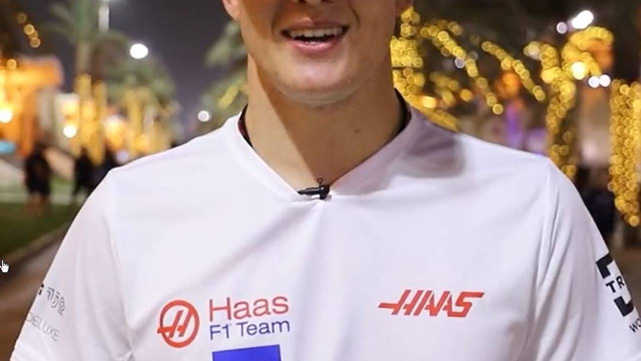 Mick Schumacher nach seiner Nachtschicht in Bahrain