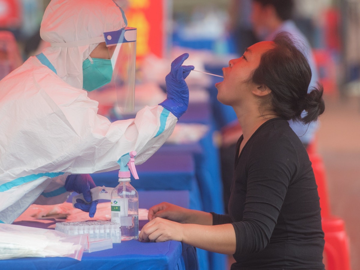 Coronavirus: Omikron ist in China angekommen - nun kämpft die Volksrepublik mit Lockdowns und Ausgangsperren gegen die Ausbreitung. Unser Foto wurde 2020 gemacht.