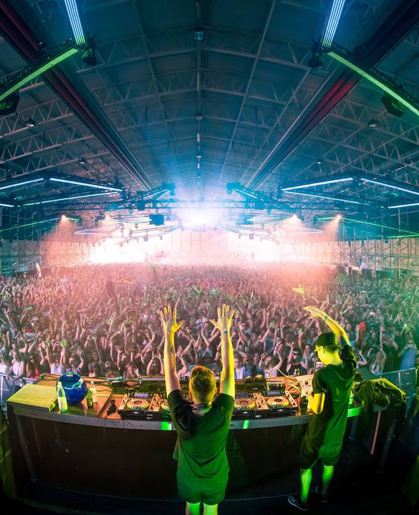 Die Bühne des Parookaville-Festivals