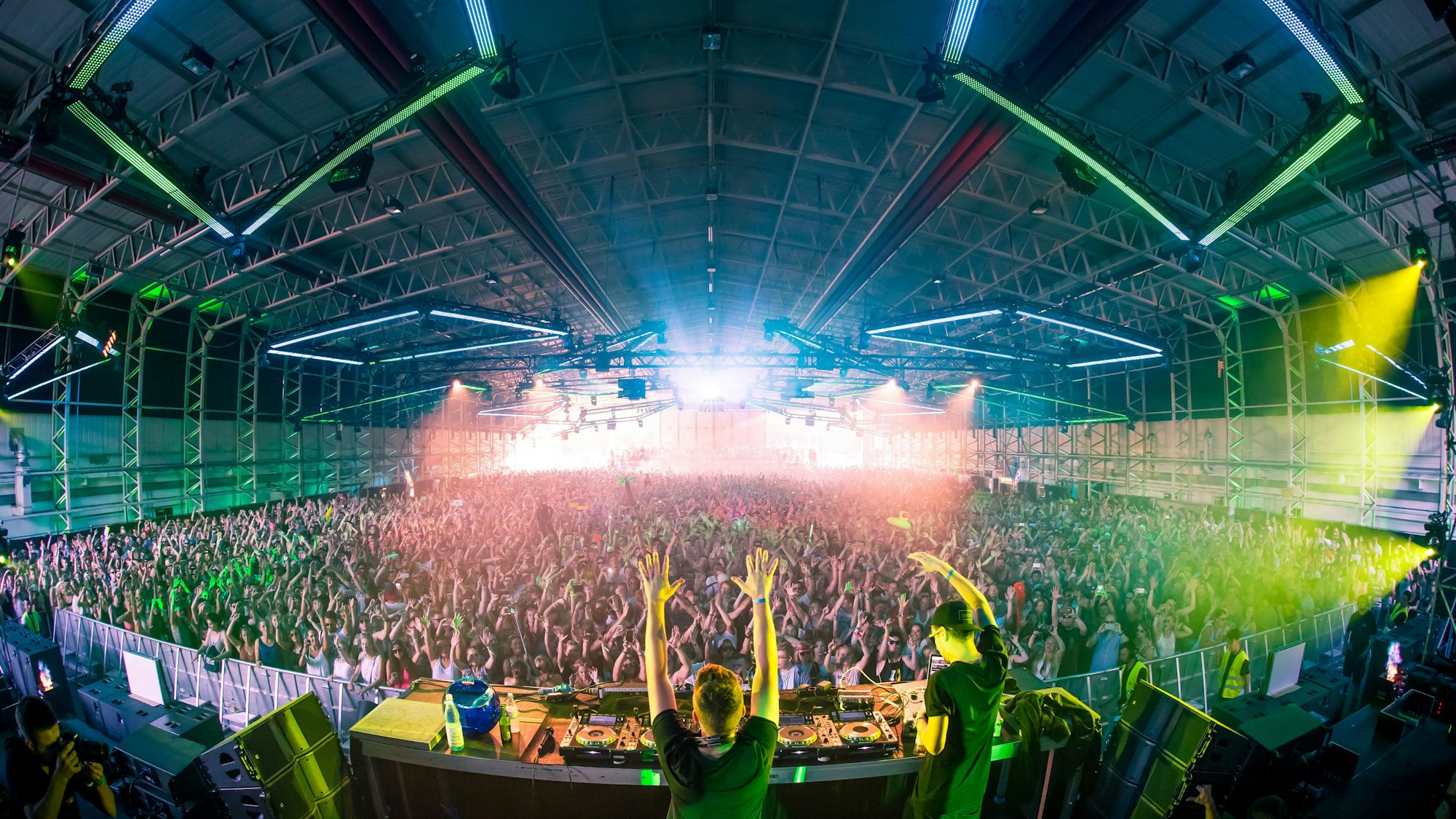 Die Bühne des Parookaville-Festivals