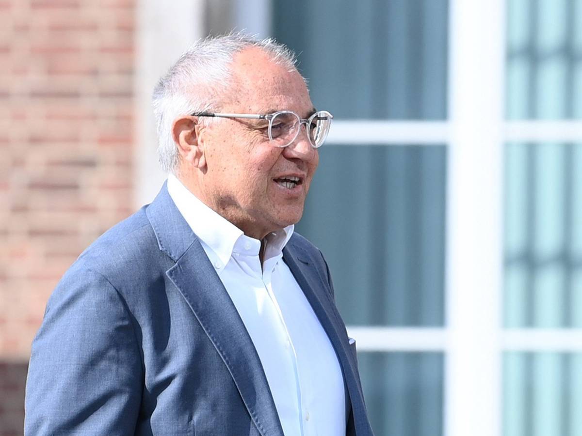 Der neue Trainer Felix Magath am Tag seiner Präsentation als Hertha-Coach.