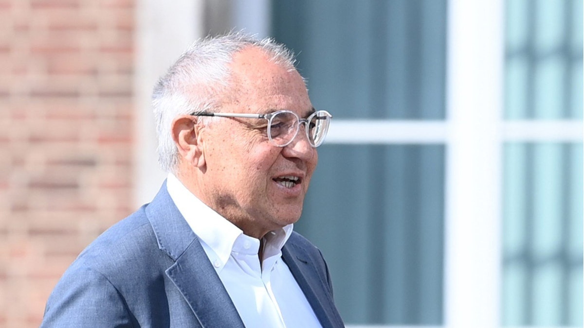 Der neue Trainer Felix Magath am Tag seiner Präsentation als Hertha-Coach.