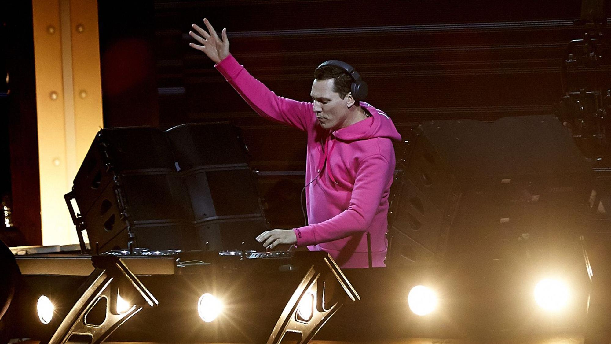 DJ Tiesto am 26.08.2017 beim Technofestival New Horizons am Nürburgring.