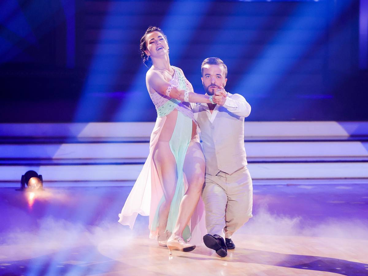 Mathias Mester und Renata Lusin tanzen in der RTL-Tanzshow „Let’s Dance“.