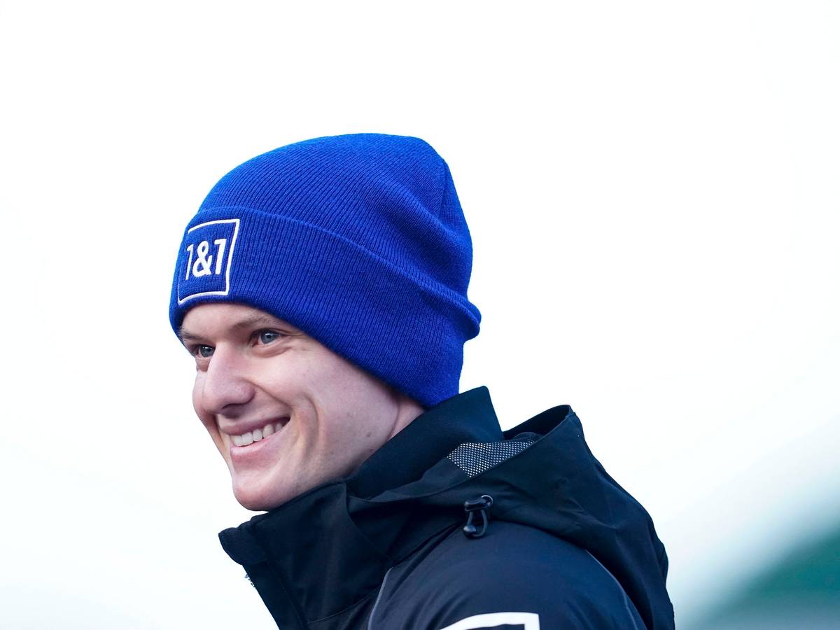 Mick Schumacher aus Deutschland vom Team Haas F1 auf der Strecke vor den Testfahrten.