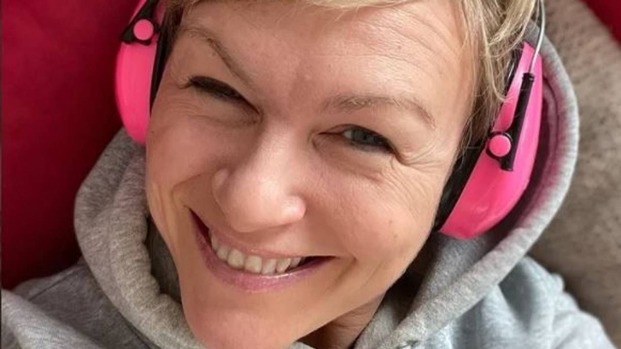 Karen Heinrichs lächelt auf einem Instagram-Selfie.