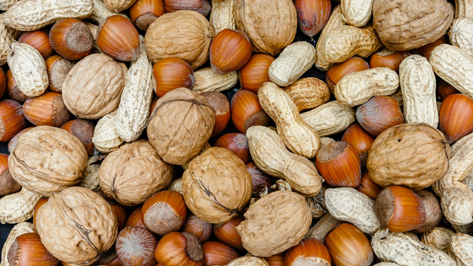 Rückruf aktuell: Immer wieder sind verschiedene Nuss-Sorten von Giftstoffen befallen. Das Symbolbild stammt aus dem Jahr 2017.