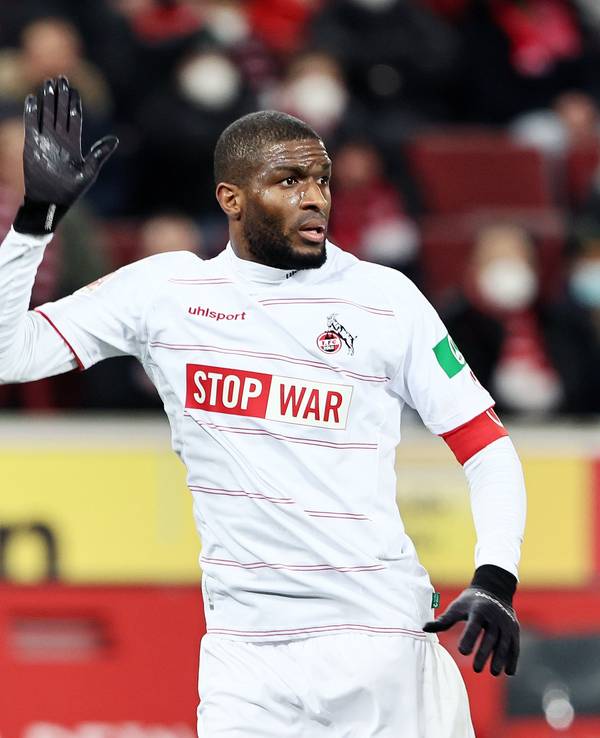 Anthony Modeste spielt für den 1. FC Köln gegen die TSG Hoffenheim.