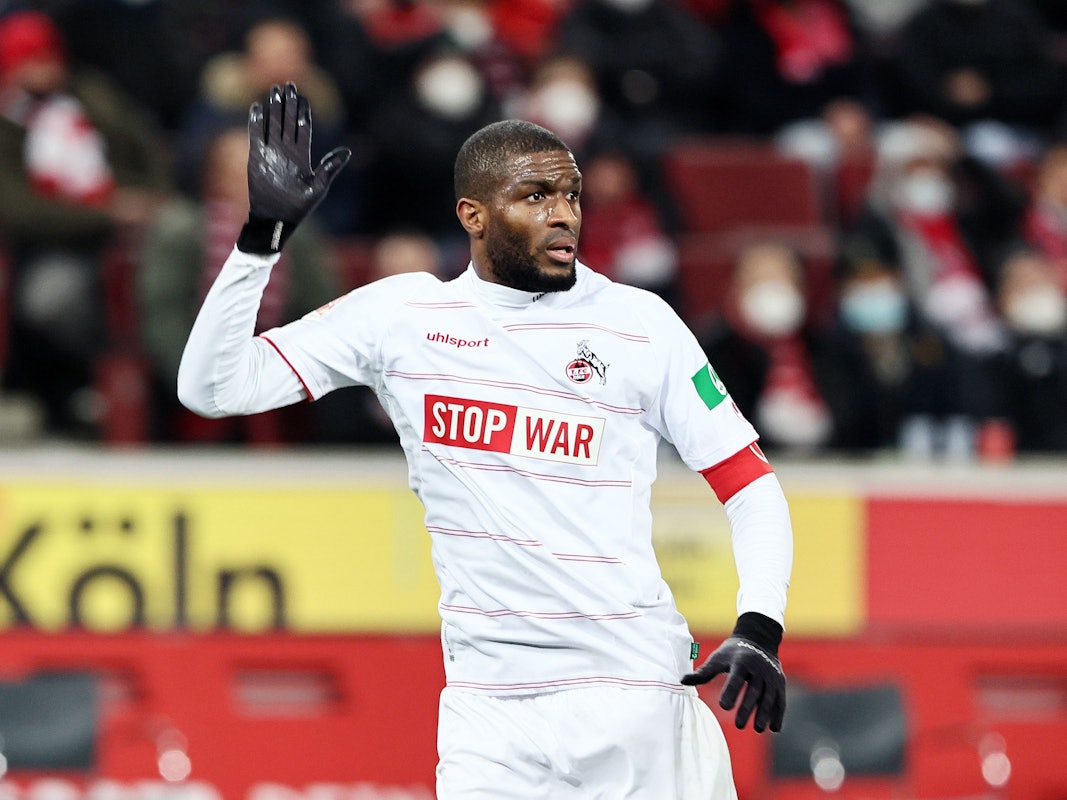 Anthony Modeste spielt für den 1. FC Köln gegen die TSG Hoffenheim.