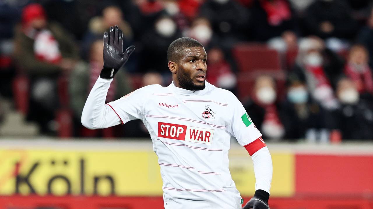 Anthony Modeste spielt für den 1. FC Köln gegen die TSG Hoffenheim.