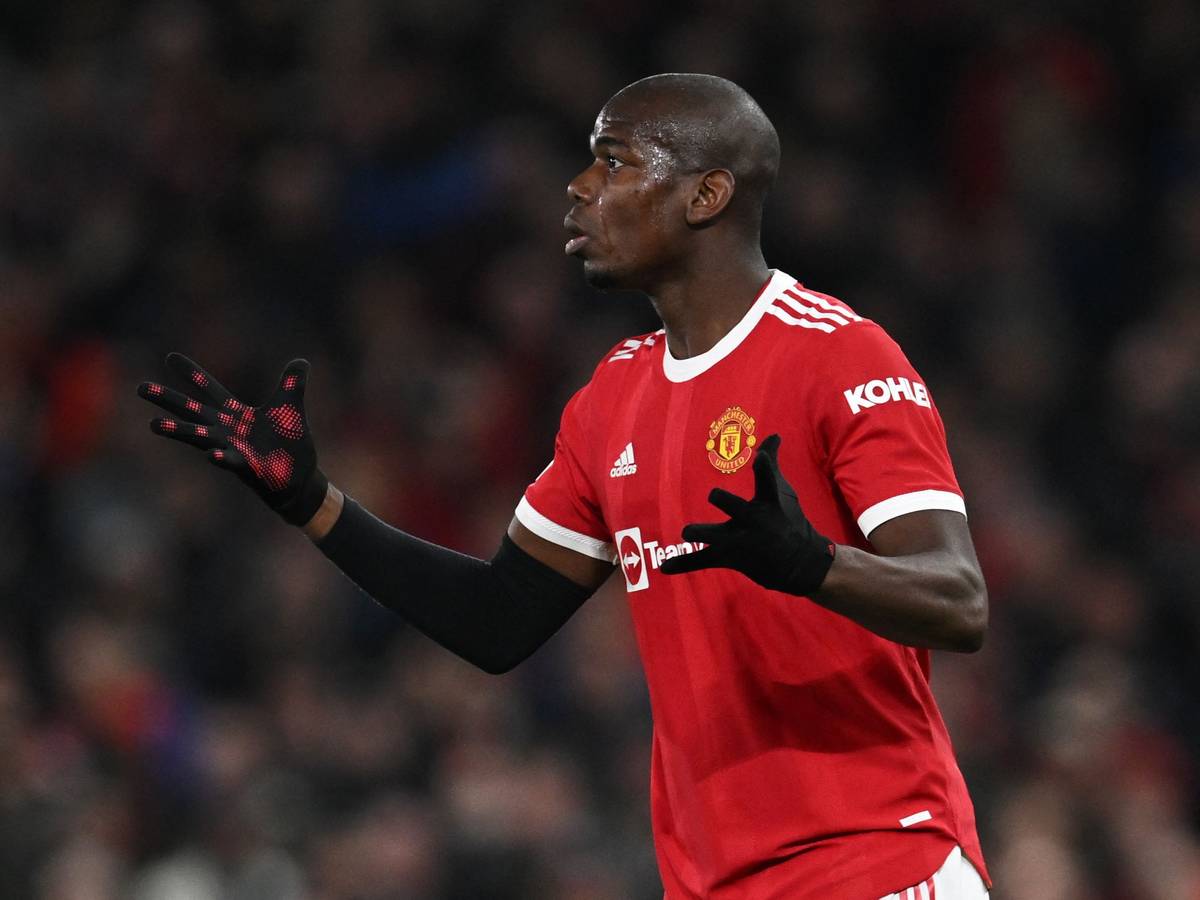 Paul Pogba im Trikot von Manchester United.