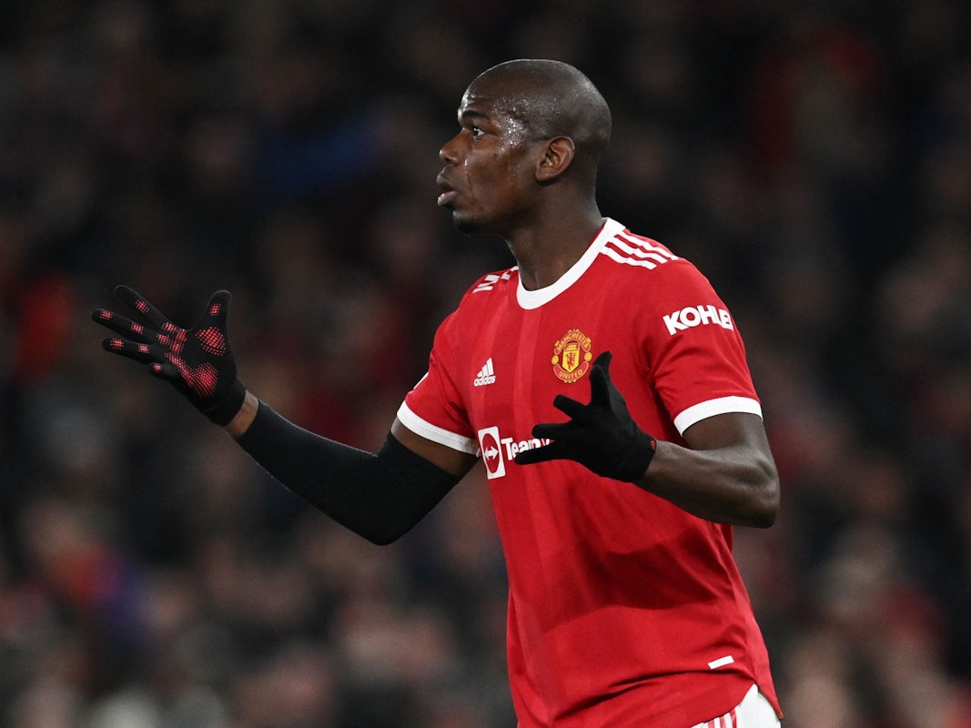 Paul Pogba im Trikot von Manchester United.