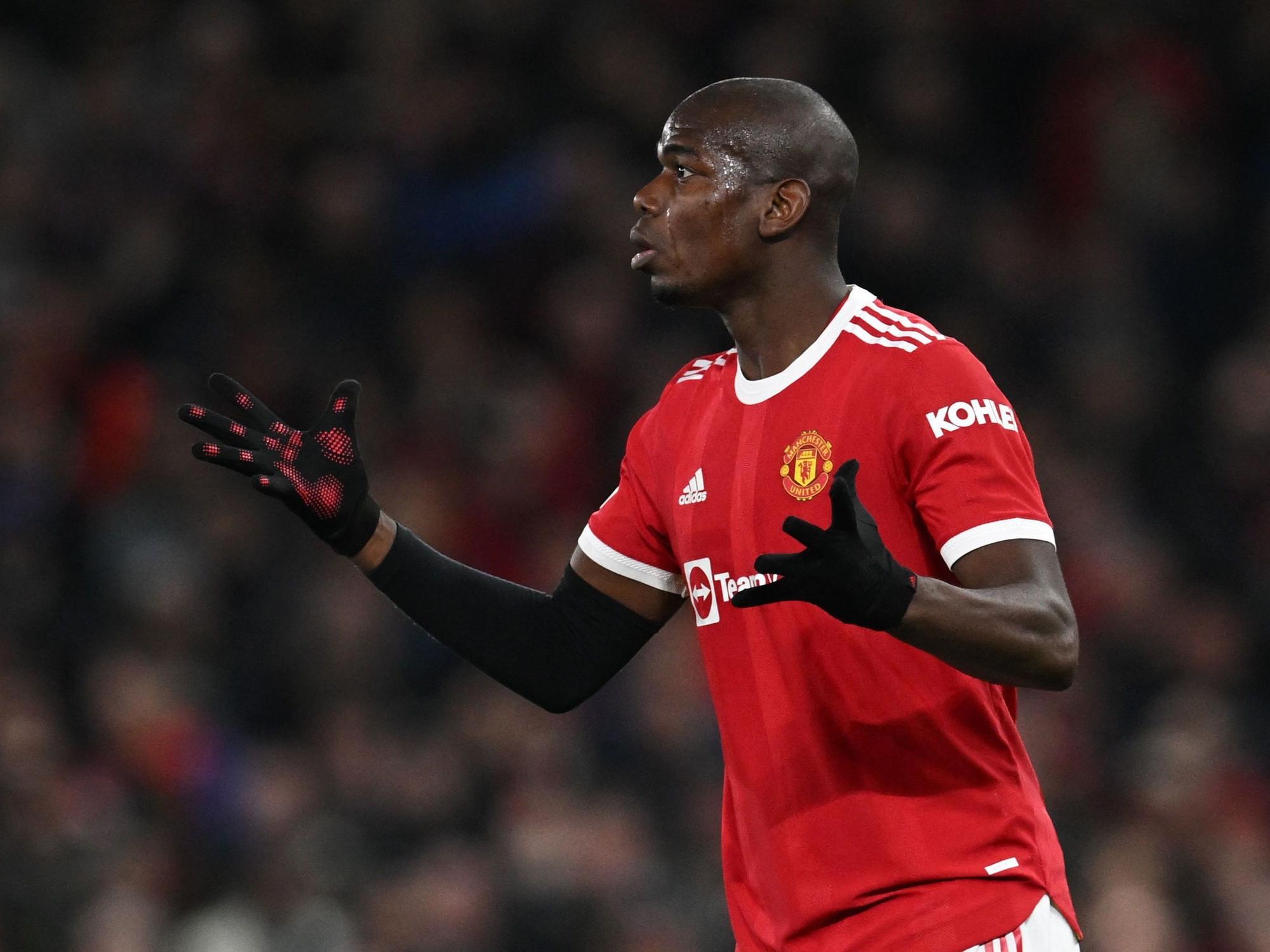 Paul Pogba im Trikot von Manchester United.