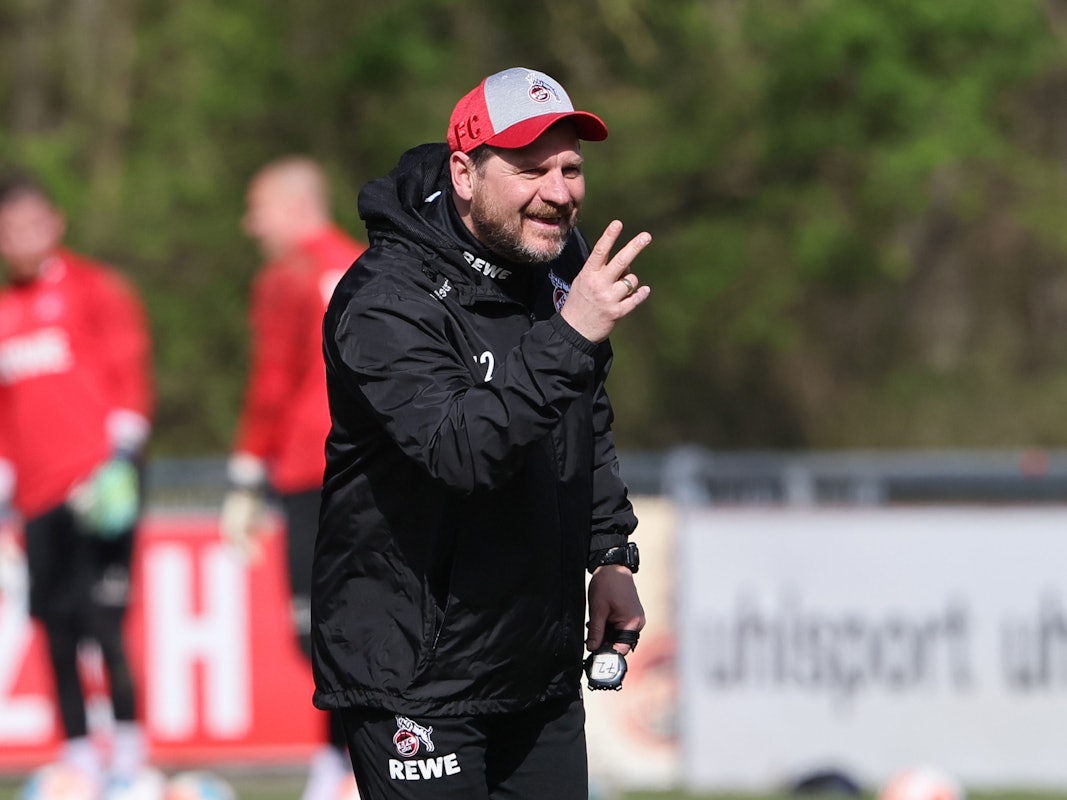 Steffen Baumgart trainiert den 1. FC Köln.