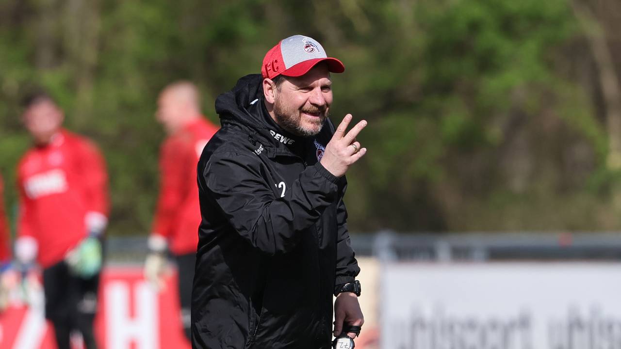 Steffen Baumgart trainiert den 1. FC Köln.