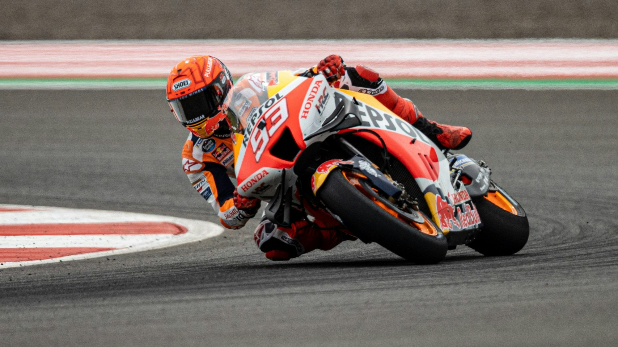 MotoGP-Star Marc Marquez in Aktion.