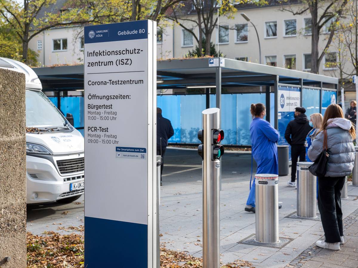 Köln: Das Infektionsschutzzentrum (ISZ) an der Uniklinik Köln.