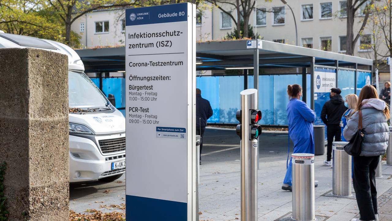 Köln: Das Infektionsschutzzentrum (ISZ) an der Uniklinik Köln.