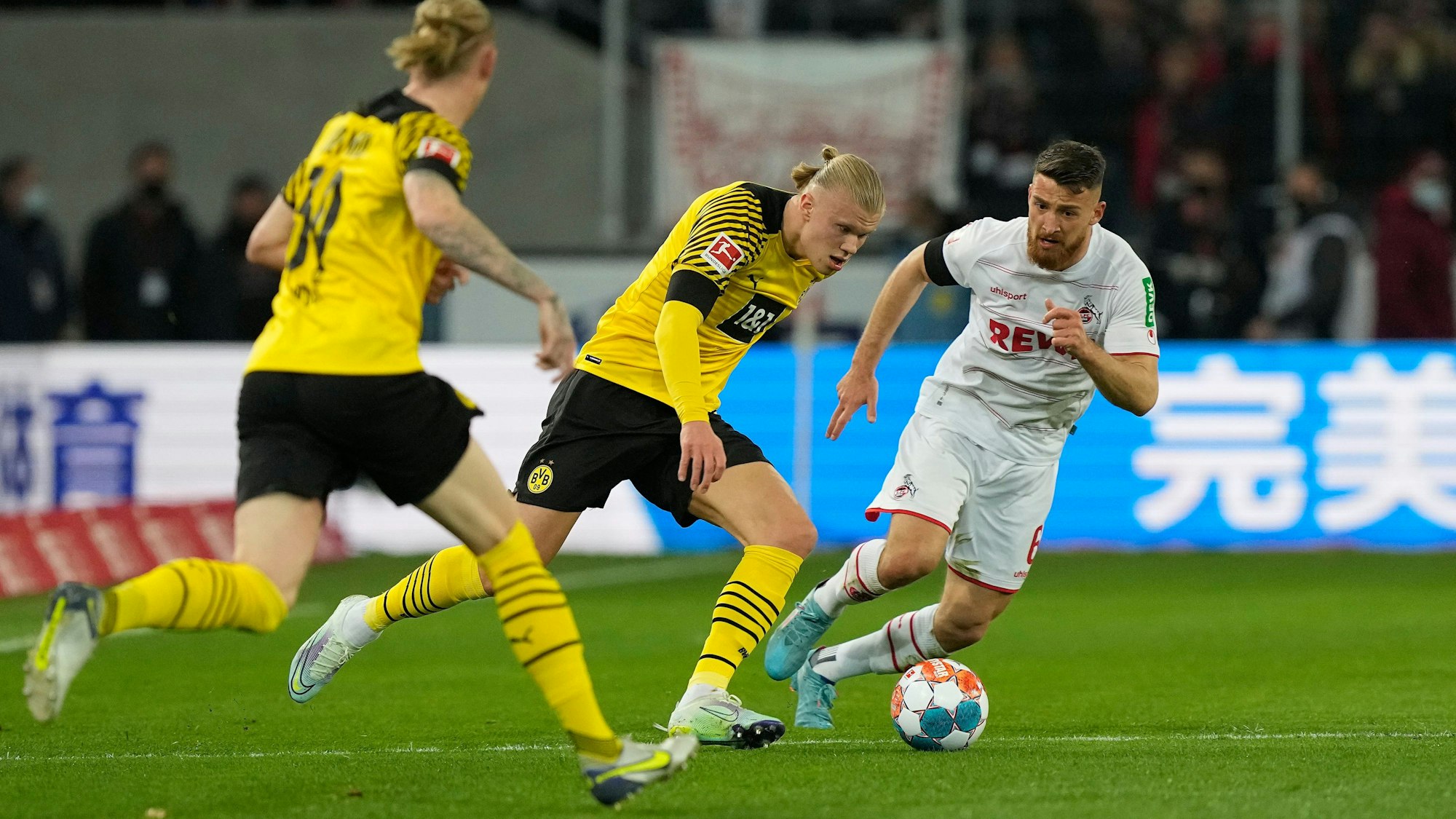 Salih Özcan spielt mit dem 1. FC Köln gegen Erling Haaland und Borussia Dortmund.