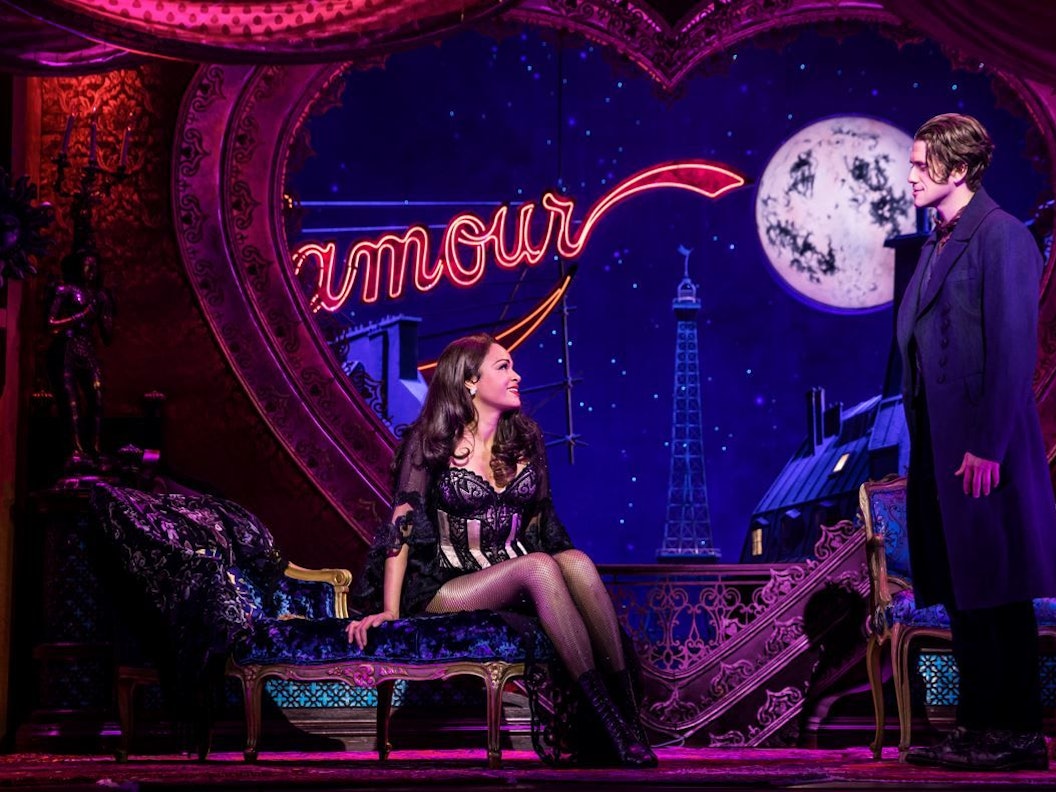 Szene aus dem Musical Moulin Rouge.